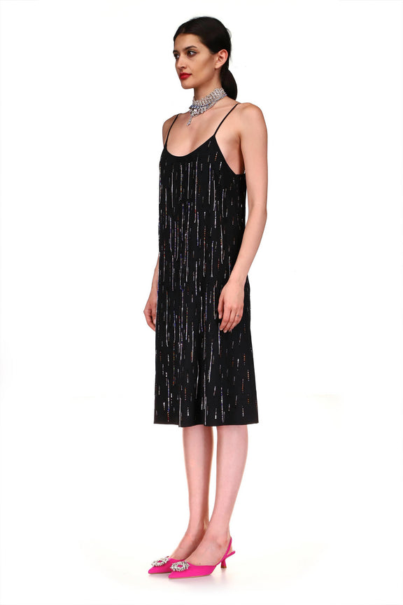 'DRIP DRIP' STRAIGHT SLIP DRESS - DRESSES - Libertine