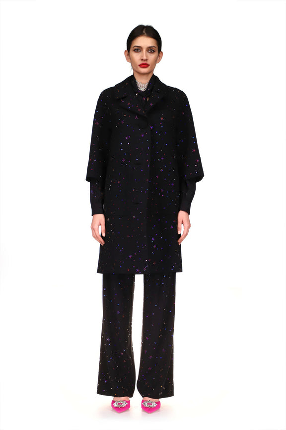 'INFINITE GALAXY' PATCH POCKET COAT - COATS - Libertine