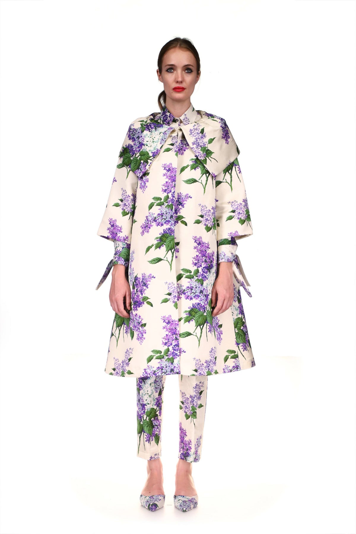 'LILAC GARDEN' JACKIE OPERA COAT - COATS - Libertine