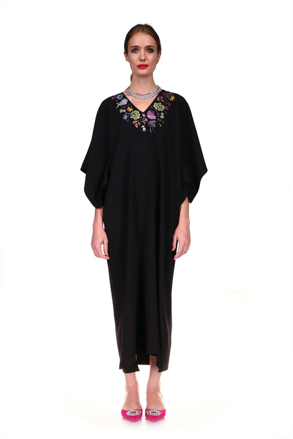 'MILLE FLEUR' KAFTAN DRESS - DRESSES - Libertine