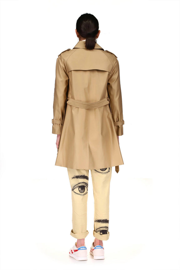 'DRIP DRIP' KHAKI TRENCH - COATS - Libertine