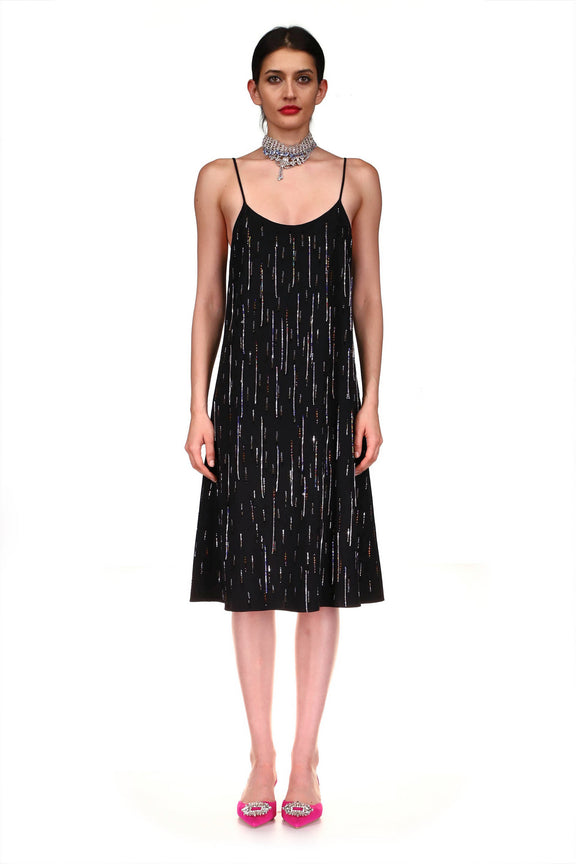 'DRIP DRIP' STRAIGHT SLIP DRESS - DRESSES - Libertine