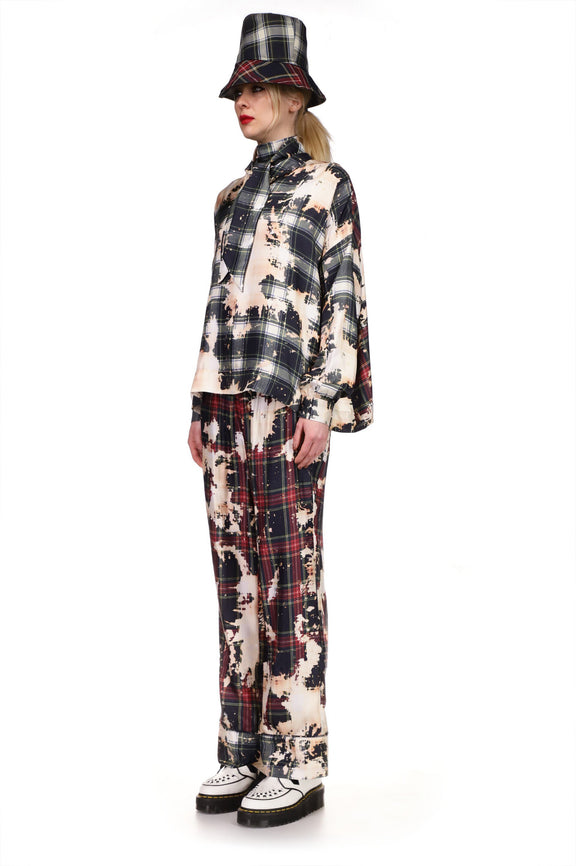 'ALL MODS CON' LONG PAJAMA PANT - PANTS - Libertine