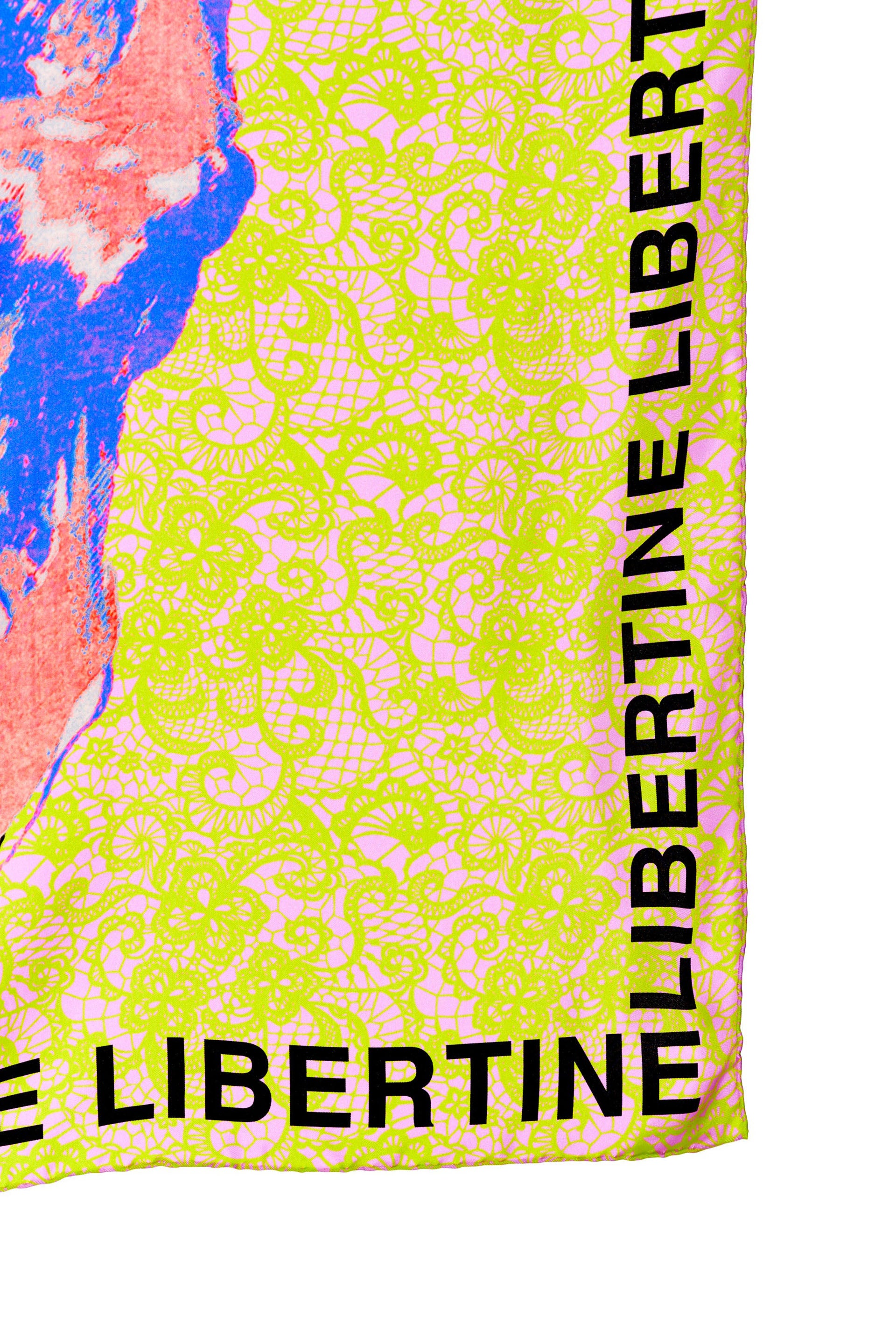 LARGE SQUARE SCARF LIBERTINE LADY