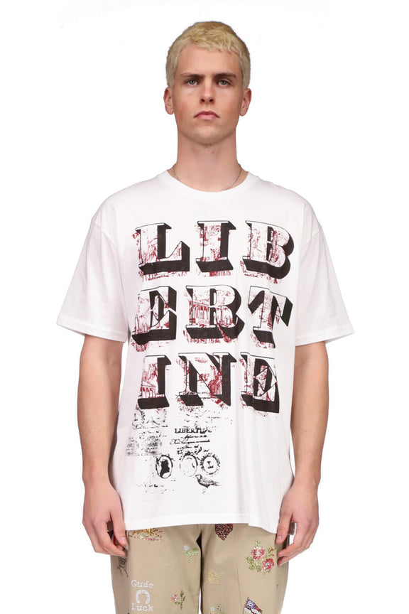 Toile De Nantes Libertine White Short Sleeve T-Shirt - T Shirts - Libertine