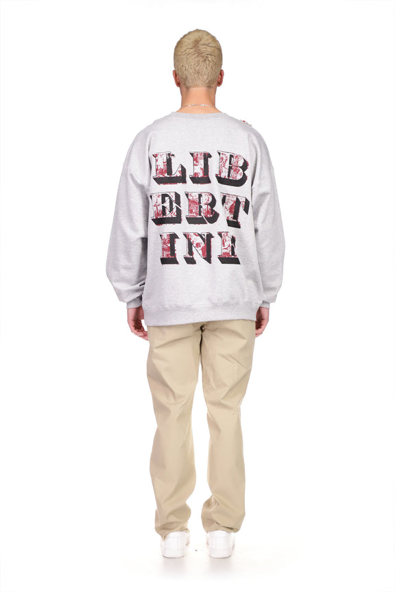 '19th Century Sampler' Pullover Sweatshirt - SWEATSHIRTS - Libertine