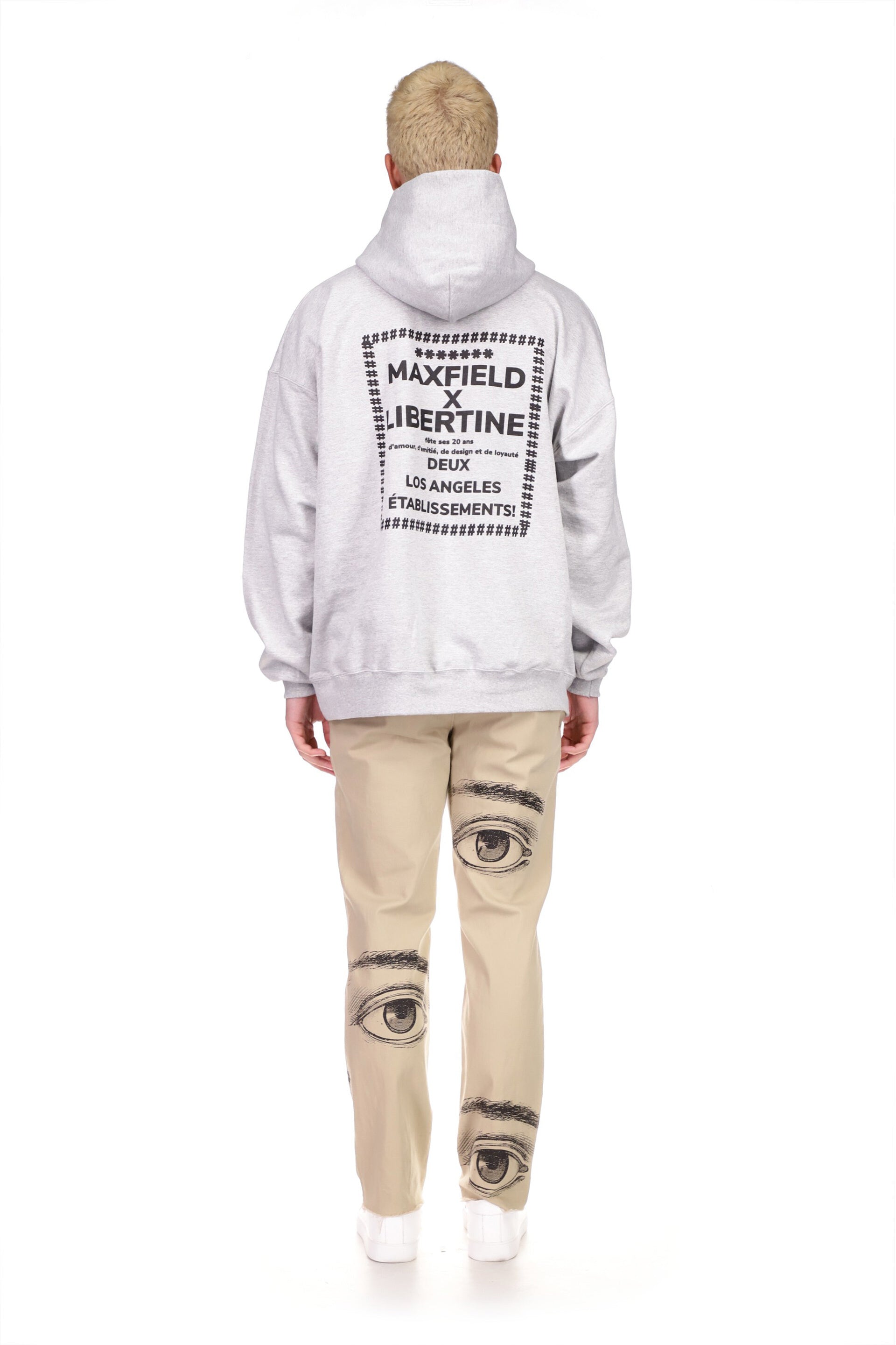 'MAXFIELD' HOODIE PULLOVER SWEATSHIRT - SWEATSHIRTS - Libertine