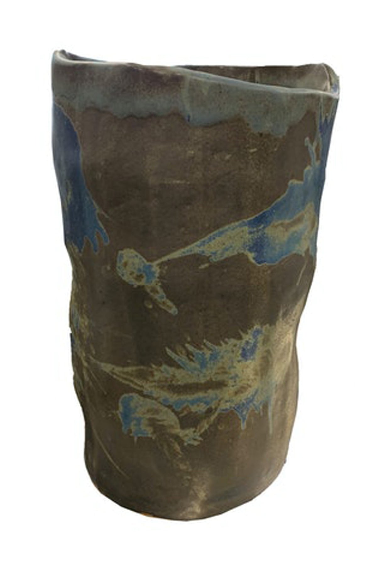 EXTRA LARGE HAND THROWN ORGANICALLY SHAPED VASE 3 - Home - Libertine