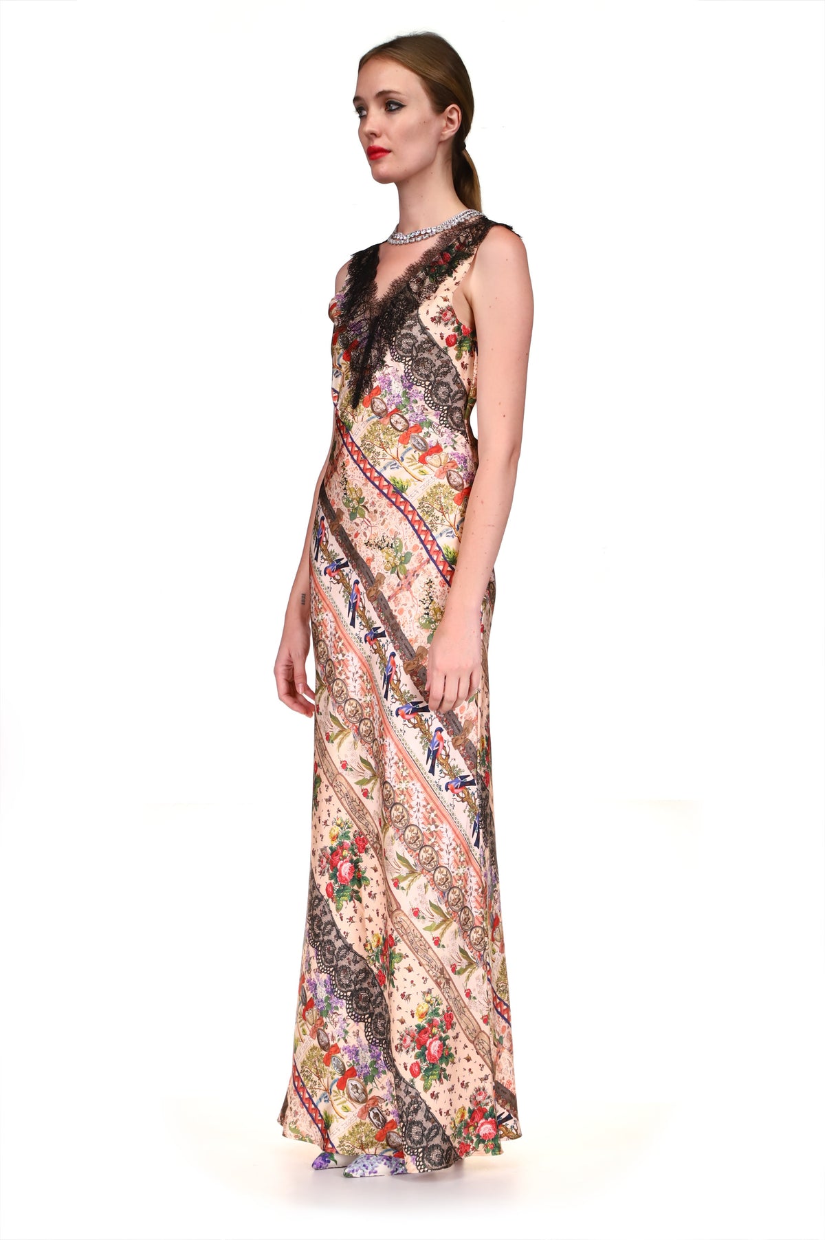'VICTORIA' ANTIQUE SLIP DRESS - DRESSES - Libertine