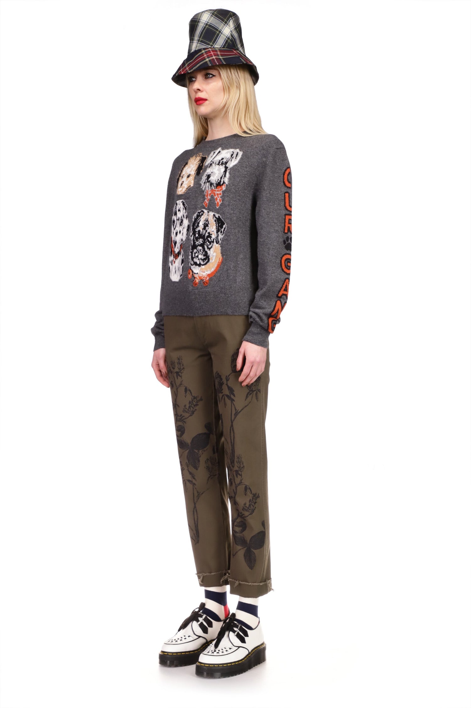 'Our Gang' Shrunken Pullover Sweater - SWEATERS - Libertine