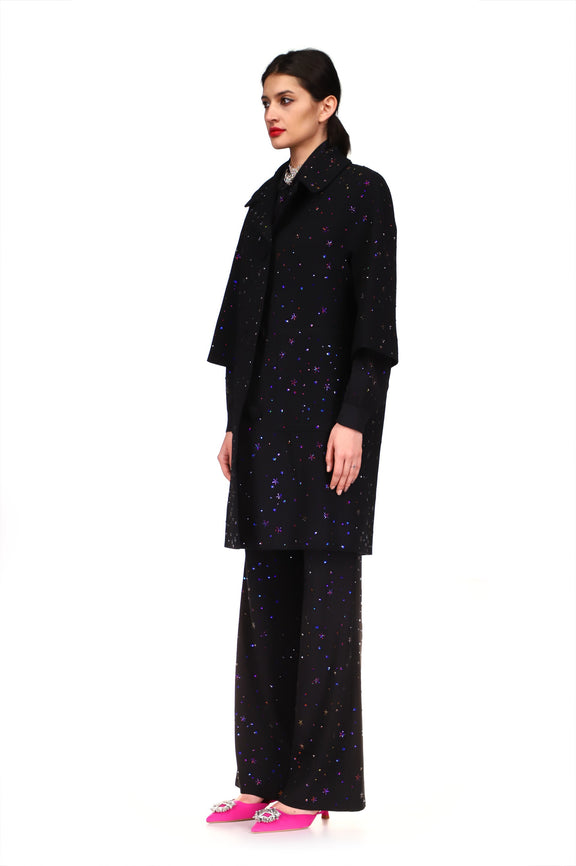 'INFINITE GALAXY' PATCH POCKET COAT - COATS - Libertine