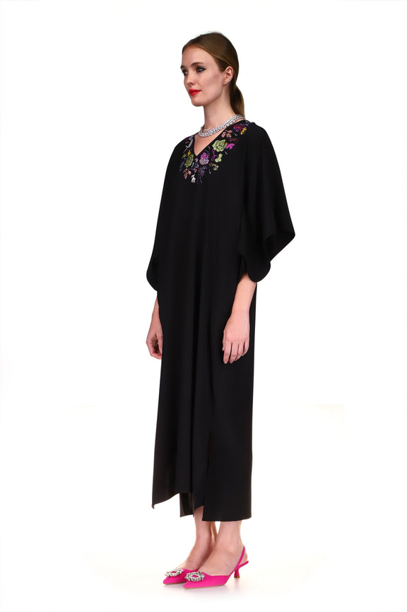 'MILLE FLEUR' KAFTAN DRESS - DRESSES - Libertine