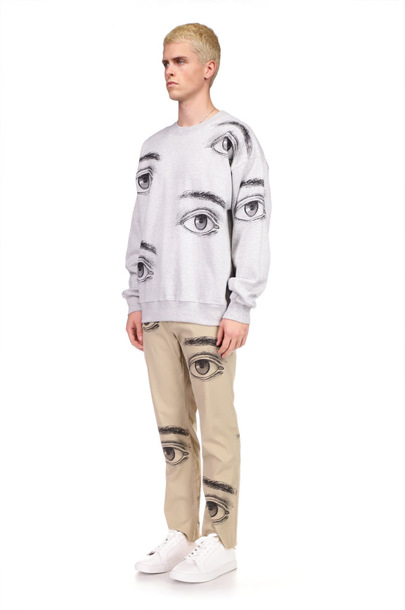 '2004 EYE REISSUE' CREWNECK SWEATSHIRT - T SHIRTS - Libertine