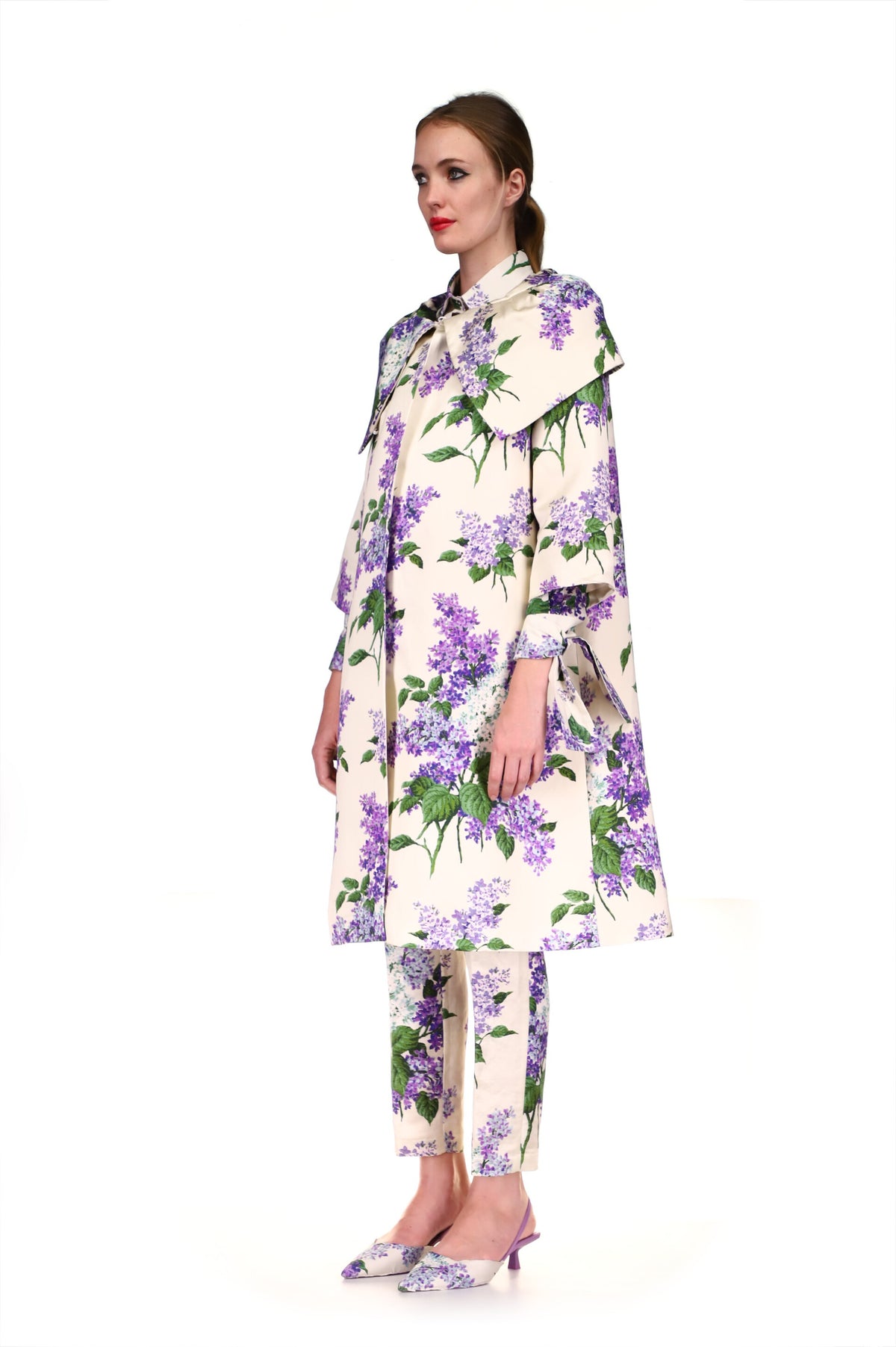 'LILAC GARDEN' JACKIE OPERA COAT - COATS - Libertine