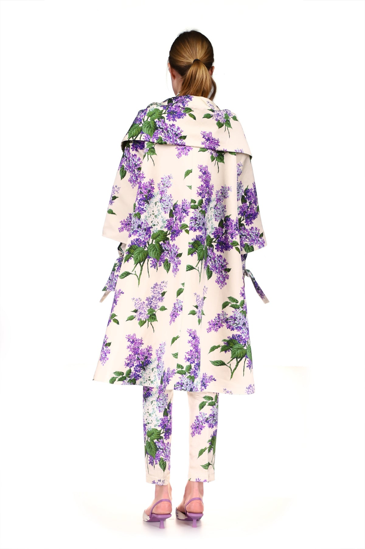 'LILAC GARDEN' JACKIE OPERA COAT - COATS - Libertine