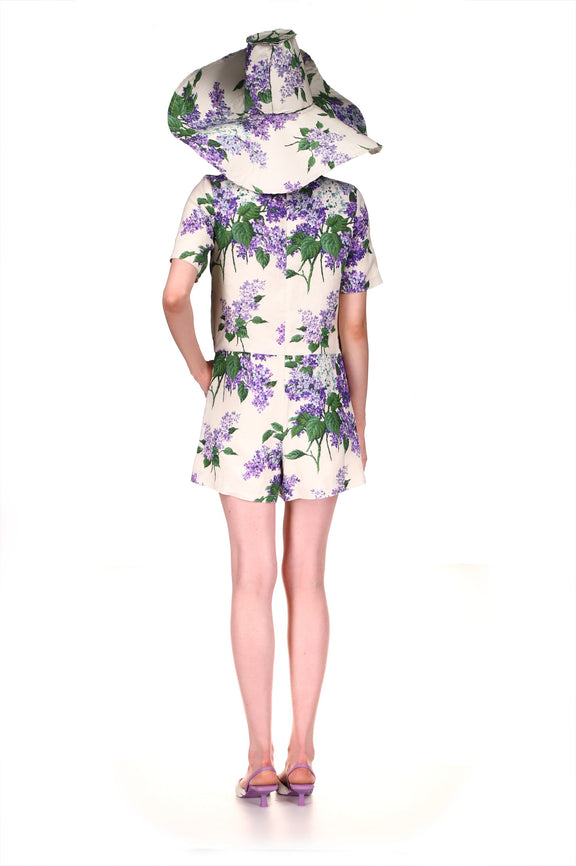 'LILAC GARDEN' ROMPER DRESS - DRESSES - Libertine