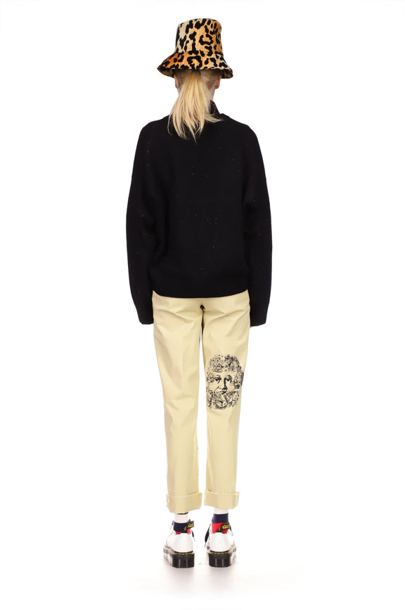 'BRONZE SKULL' WOMEN'S CHINOS - PANTS - Libertine