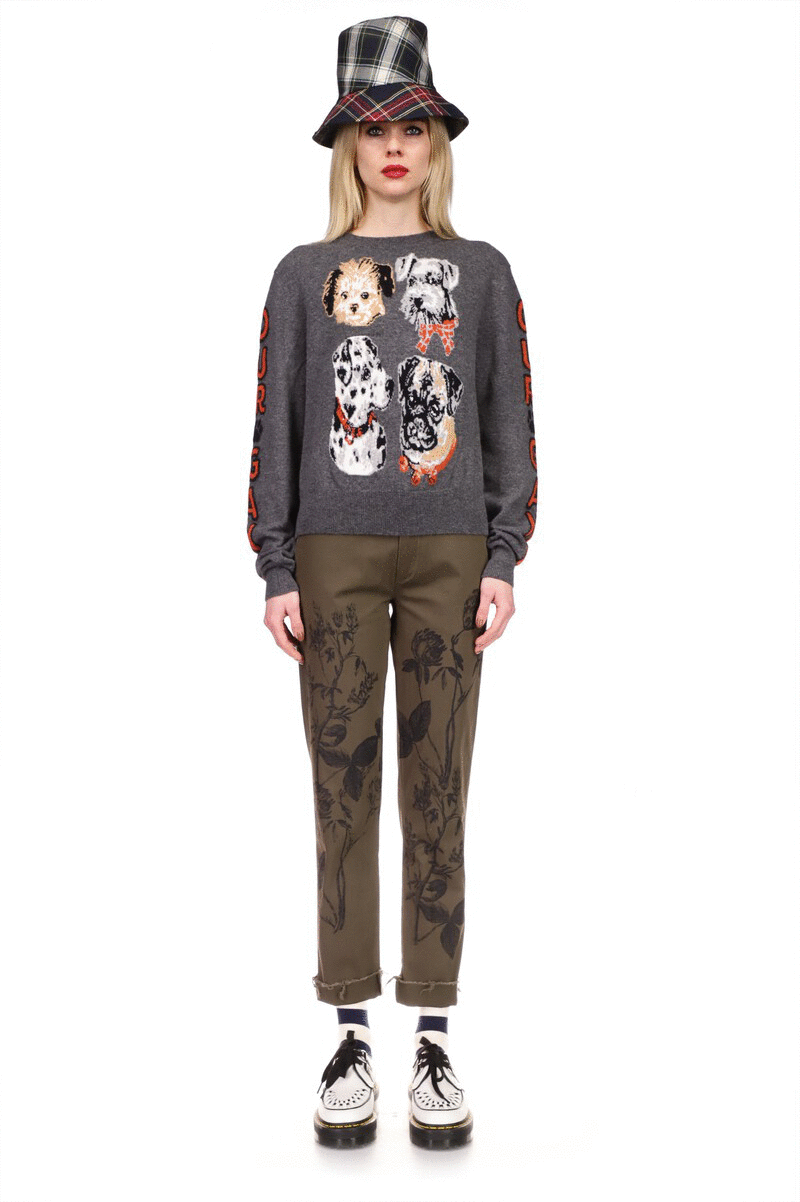 'OUR GANG' SHRUNKEN PULLOVER SWEATER - SWEATERS - Libertine|https://cdn.shopify.com/videos/c/o/v/a47b4b8b113649579c2cecb9b599cd35.mp4