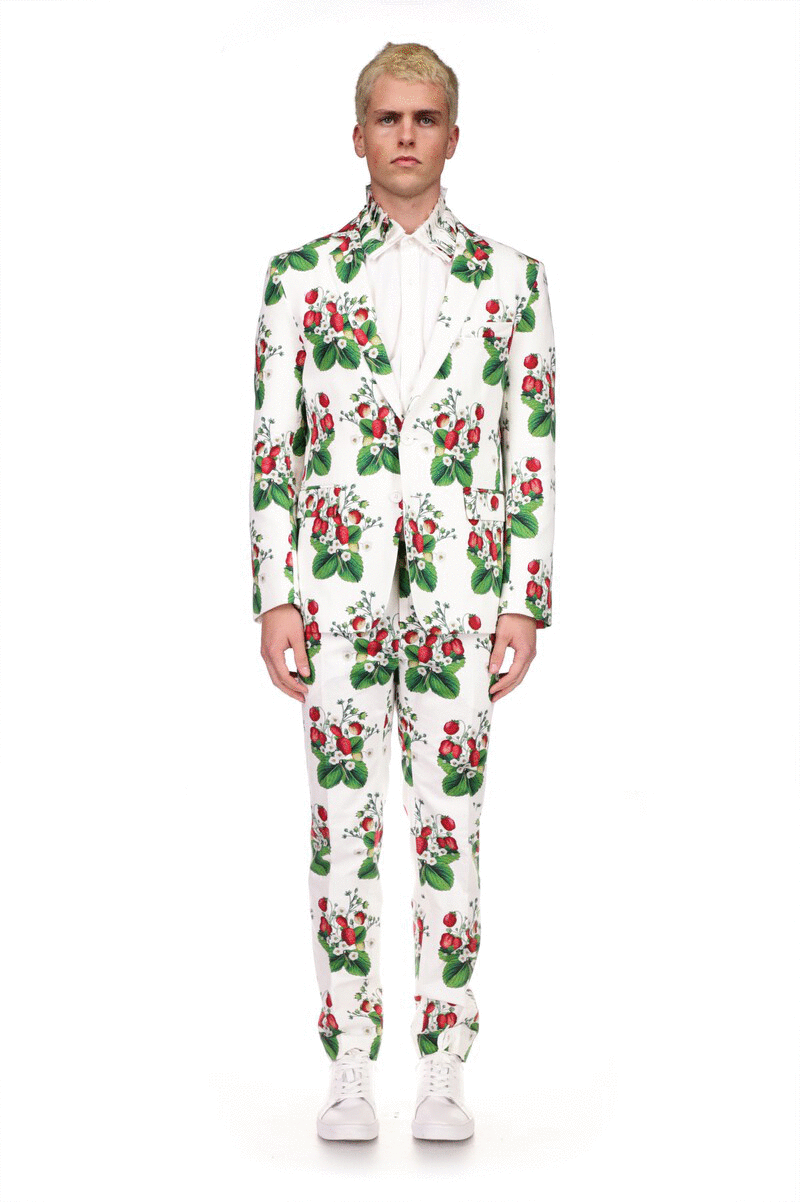 'STRAWBERRY FIELDS' MEN'S JACKET - BLAZERS - Libertine|https://cdn.shopify.com/videos/c/o/v/1d027f2e57364fcc94dfe0fbb6def5f9.mp4