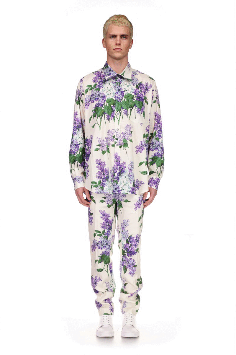 'LILAC GARDEN' MEN'S TROUSERS - PANTS - Libertine|https://cdn.shopify.com/videos/c/o/v/0e317b2ffc244f2da0ac5274d98a143b.mp4
