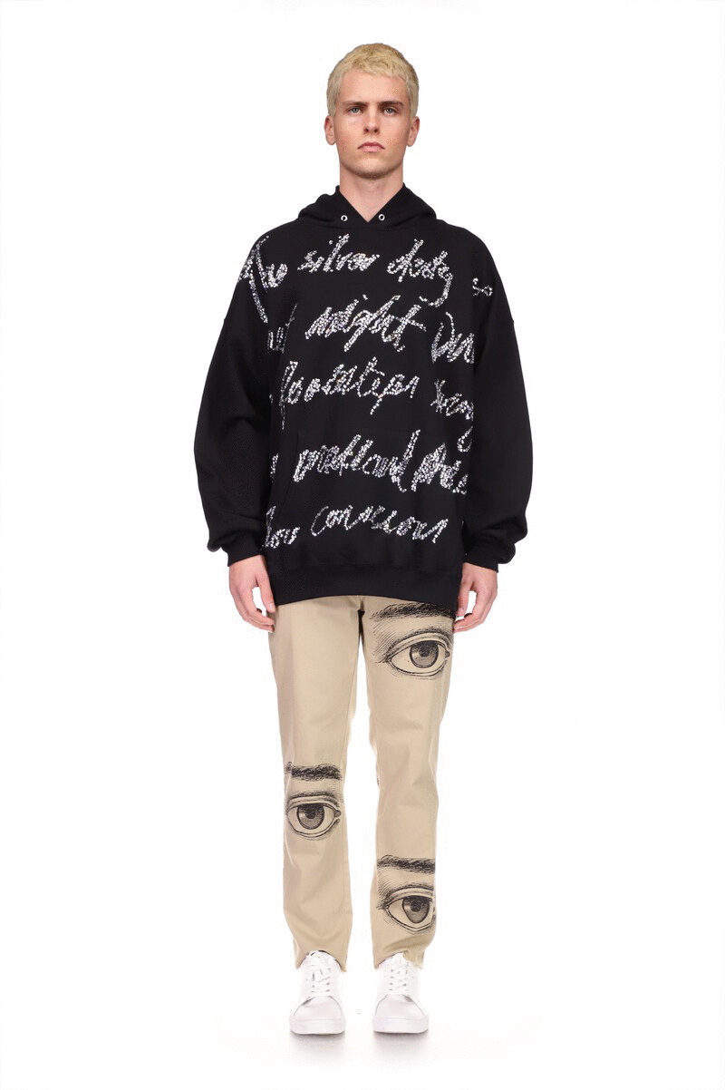 'A HYMN TO THE MOON' HOODIE PULLOVER SWEATSHIRT - SWEATSHIRTS - Libertine|https://cdn.shopify.com/videos/c/o/v/adde932ee22c4bba8fd77e49556675d2.mp4