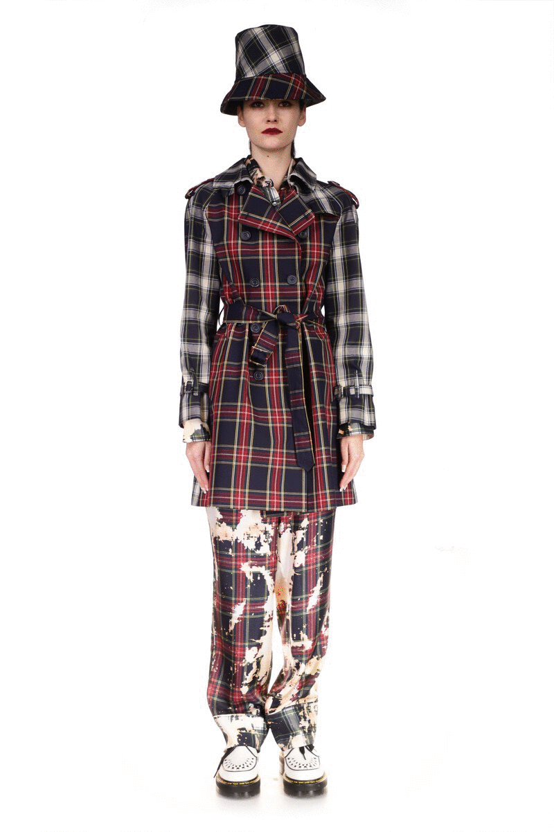 'ALL MODS CON' TRENCH COAT - COATS - Libertine|https://cdn.shopify.com/videos/c/o/v/78217e9125594649bd8e6d4554736e0d.mp4