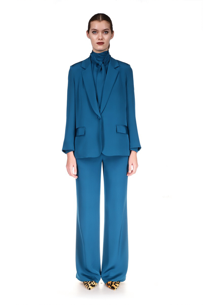 'PEACOCK' SLIM BLAZER - JACKETS - Libertine|https://cdn.shopify.com/videos/c/o/v/fc147dd0669c41478351bbd58ae7c05f.mp4